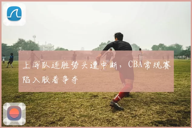 上海队连胜势头遭中断,CBA常规赛陷入胶着争夺